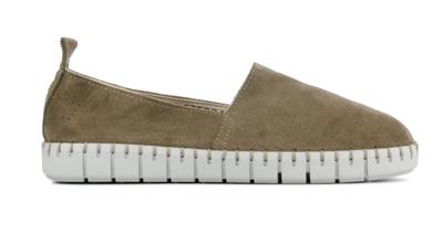 Shabbies Amsterdam Dames Instapschoenen in Suede (Taupe) Shabbies Amsterdam Dames Instapschoenen in Suede (Taupe)