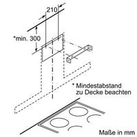 Bosch DWZ1CX1I6 integreerbare CleanAir Plus recirculatieset - thumbnail