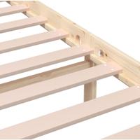 Bedframe massief hout 140x200 cm - thumbnail