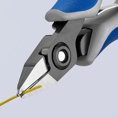 Knipex 79 52 125 79 52 125 Elektronica en fijnmechanica Zijkniptang Met facet 125 mm