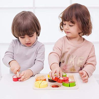 Classic World houten snijfruit, 20dlg.