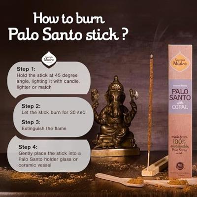 Sagrada Madre Palo Santo Wierook met Copal