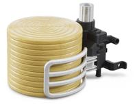 Bruder Balengrijper met 1 ronde hooibaal - thumbnail