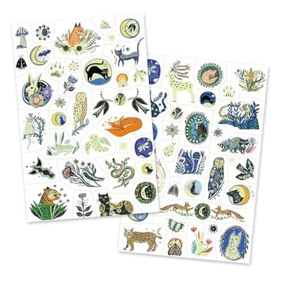 DJECO Nachtreflectie tatoeages blauw