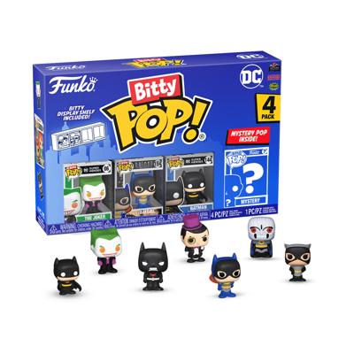 DC Batman Funko Bitty Pop! 4-Pack: The Joker / Batgirl / Batman