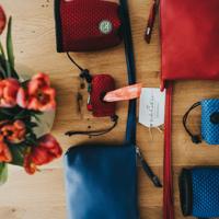 Hondetas Dispenser Hunter Rood Tashouder Legging - thumbnail