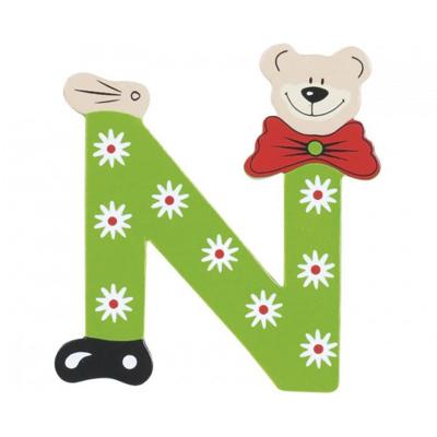 Playshoes houten letter N