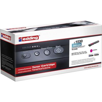 Edding Toner vervangt Brother TN-245M Compatibel Magenta 2200 bladzijden edding 1030 18-1030 Edding Toner vervangt Brother TN-245M Compatibel Magenta 2200 bladzijden edding 1030 18-1030
