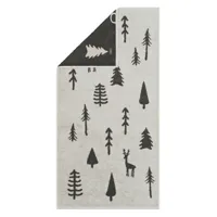 Cawö Cawö Winter Edition 6273 Handdoek 50x100 platin/basalt - thumbnail