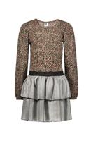 B.Nosy Meisjes jurk plisse - Daisy - Loving AOP - thumbnail