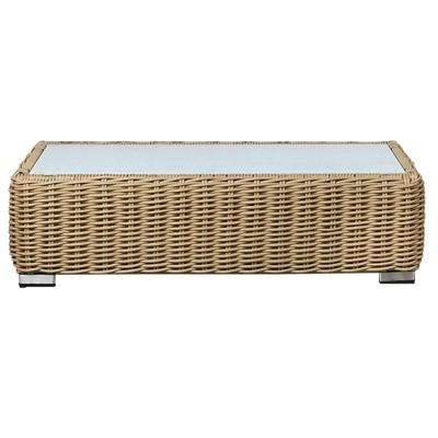 Hoofdtafel Home ESPRIT Beige Lichtbruin 110 x 60 x 35 cm Hoofdtafel Home ESPRIT Beige Lichtbruin 110 x 60 x 35 cm