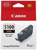 Canon PFI-5100 MBK inktcartridge 1 stuk(s) Origineel Mat Zwart - thumbnail