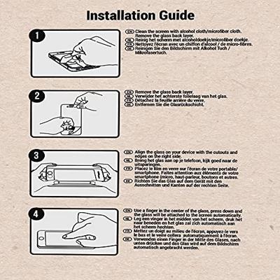 Lunso - Gehard Beschermglas - Full Cover Tempered Glass - Samsung Galaxy S22 Ultra - Black Edge