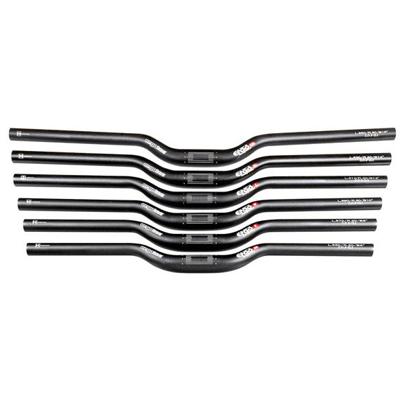 Ergotec stuur ATB S 25,4 570mm 8° mat zwart