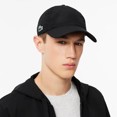 Lacoste Oversize Crocodile Pet Zwart - Maat One Size - Kleur: Zwart | Soccerfanshop