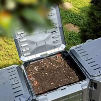 Compostbak 800 L zwart - thumbnail