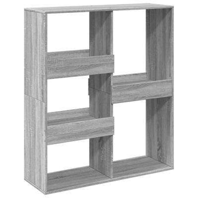 Boekenkast 100x33x155,5 cm bewerkt hout grijs sonoma eiken - thumbnail