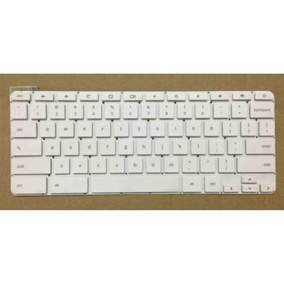 Notebook keyboard for HP Chromebook 14-Q white pulled