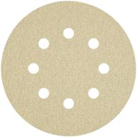 Ivana 56408 ronde schuurschijf [10st] met klittenband 8-gats Ø 125 mm korrel 120 - thumbnail