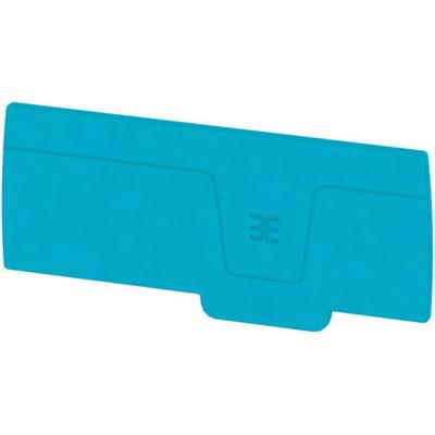 Afsluitplaat Weidmüller AEP 3C 10/16 BL 2490540000 Blauw 20 stuk(s)
