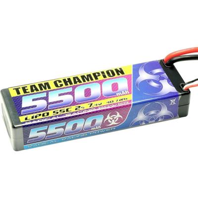 Pichler Modellbau LiPo accupack 7.4 V 5500 mAh Aantal cellen: 2 55 C Hardcase Deans, T-stekkers Pichler Modellbau LiPo accupack 7.4 V 5500 mAh Aantal cellen: 2 55 C Hardcase Deans, T-stekkers