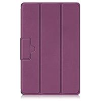 Lunso - Lenovo Tab M10 Plus Gen 3 (3e generatie) - Tri-Fold Bookcase hoes - Paars - thumbnail