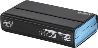 Hazet 2200SC-31 Bitset 73-delig Plat, Kruiskop Phillips, Kruiskop Pozidriv, Inbus, Binnen-Torx, Tamper Resistant Torx