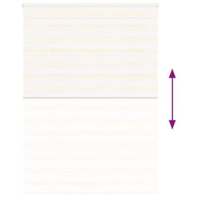 VidaXL Zebra rolgordijn 155x200 cm stofbreedte 150,9 cm marmerbeige VidaXL Zebra rolgordijn 155x200 cm stofbreedte 150,9 cm marmerbeige