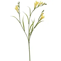 Kunstbloem Freesia steel 65cm - geel - thumbnail