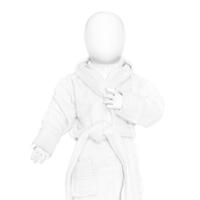 The One Baby Badjas 450 gram Wit-98/110 - thumbnail