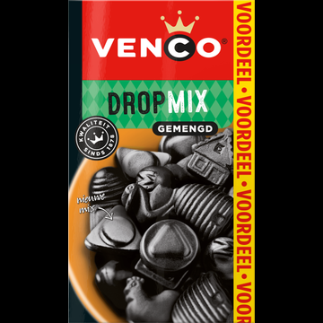 Venco Dropmix Gemengd Voordeel 440 g bij Jumbo Venco Dropmix Gemengd Voordeel 440 g bij Jumbo