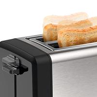 Bosch TAT4P420 DesignLine Broodrooster RVS/Zwart - thumbnail