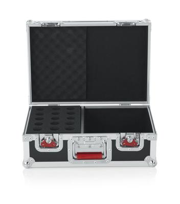 Gator Cases G-TOUR-M15 houten flightcase voor 15 microfoons