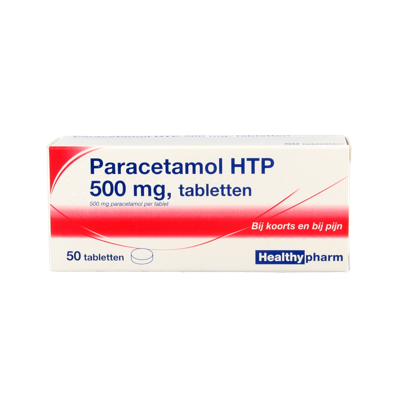 Healthypharm Paracetamol 500mg 50 Tabletten