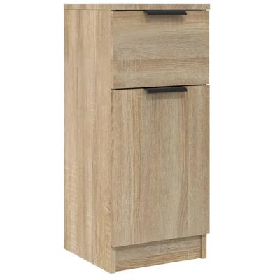 Dressoir 30x30x70 cm bewerkt hout sonoma eikenkleurig
