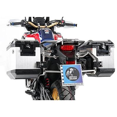 Hepco & Becker "xplorer cutout" kofferset cutout set hepco carrier incl. cases