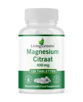 Livinggreens Magnesium citraat 400mg 120 Tabletten - thumbnail