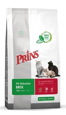 Prins Fit Selection Mix kattenvoer 10 kg Prins Fit Selection Mix kattenvoer 10 kg