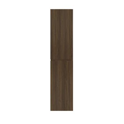 Kolomkast Sanilux Eleganza Met Greeplijst Dark Walnut