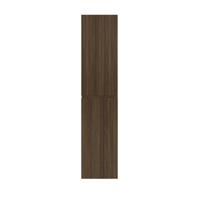Kolomkast Sanilux Eleganza Met Greeplijst Dark Walnut - thumbnail