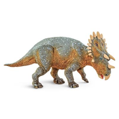 Safari speeldier regaliceratops junior 17 x 7 cm grijs/oranje