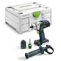 Festool PDC 18/4 Li BASIC accu-klopboormachine QUADRIVE | zonder accu's en lader 576466 - thumbnail