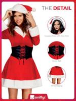 Sexy hooded kerstpakje - thumbnail