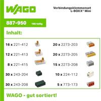 WAGO 887-950 Assortiment verbindingsklemmen Flexibel: 0.14-6 mm² Massief: 0.2-6 mm² 1 set(s) - thumbnail