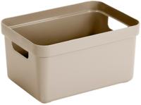 Sunware Sigma Home opbergbox 13L beige - thumbnail