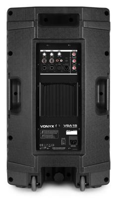 Vonyx VSA15 actieve speaker 15 inch bi-amplified 1000W Vonyx VSA15 actieve speaker 15 inch bi-amplified 1000W