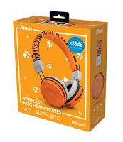 Trust #23583 Comi Bluetooth Draadloze Kids Hoofdtelefoon - oranje - thumbnail