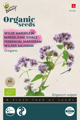 Biologische Wilde Marjolein - Oregano - thumbnail