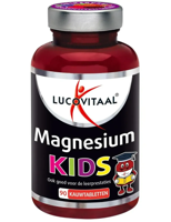 Lucovitaal Magnesium Kids Kauwtabletten 90Tabletten - thumbnail