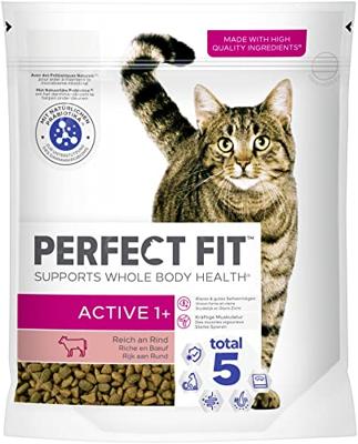 Droogvoer voor volwassen katten rund 750g stazak PERFECT FIT - Mars